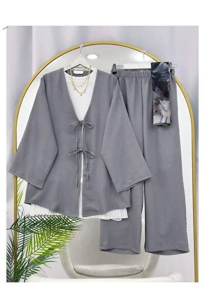 YEDİLALE KIMONO RUKAVICA I PANTALONE SA VEZANJEM, DVOSTRUKI SET [slobodan kro...