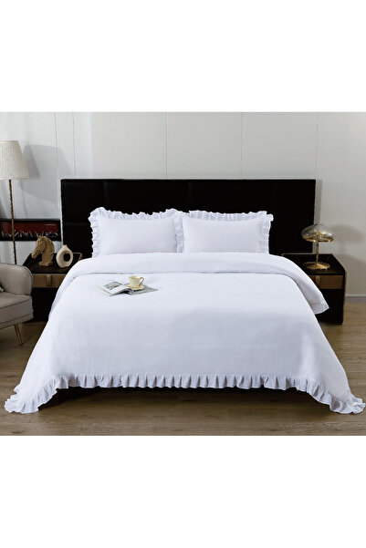 Alhabib bedding طقم غطاء لحاف شارم بدون حشوة كوين يناسب سرير مقاس 160x200 سم ...