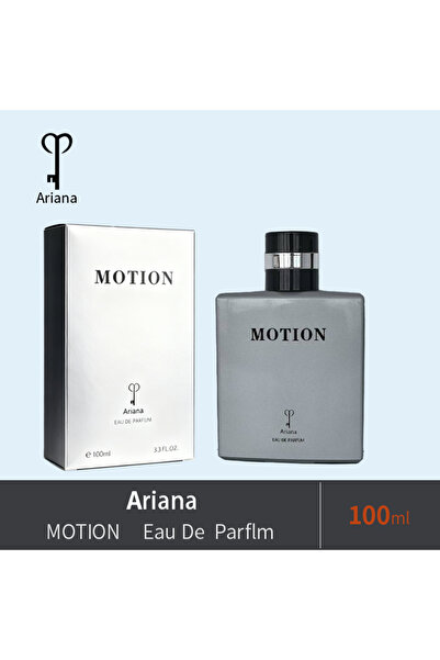 ARIANA 100ml Eau De Parfum Perfume Spray, Motion Style Fragrance With Decorat...