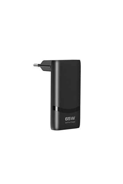 Choice4 Q-A2412-65CC-black New 65W GaN Charger, Ultra-thin Foldable Plug, EU ...