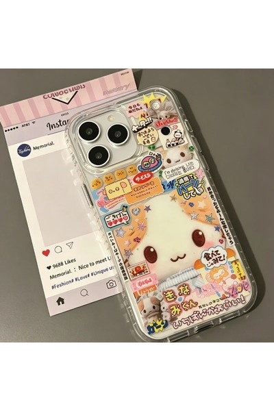Choice1 iPhone17 A Japan INS Cartoon Cute Ancient Cat Illustration Phone Case...