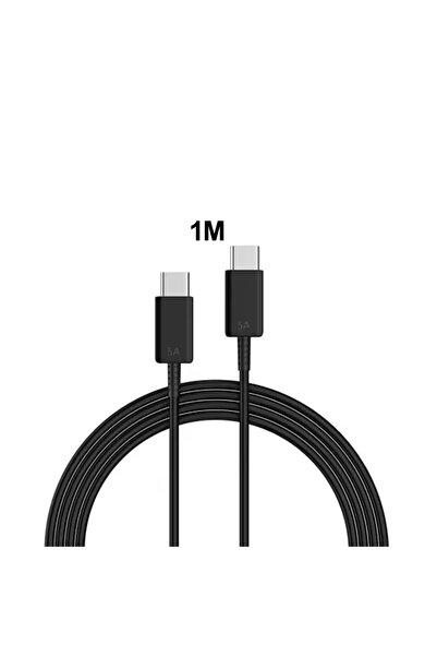 Choice3 1M Black Type C PD 125W For Charger USB C to Type-C Fast Charge For i...