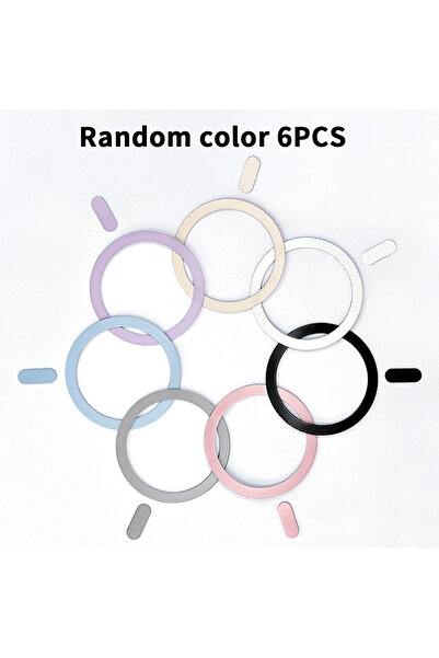 Choice WHITE Magsafe Magnetic Ring for Wireless Charging, Suitable for Variou...