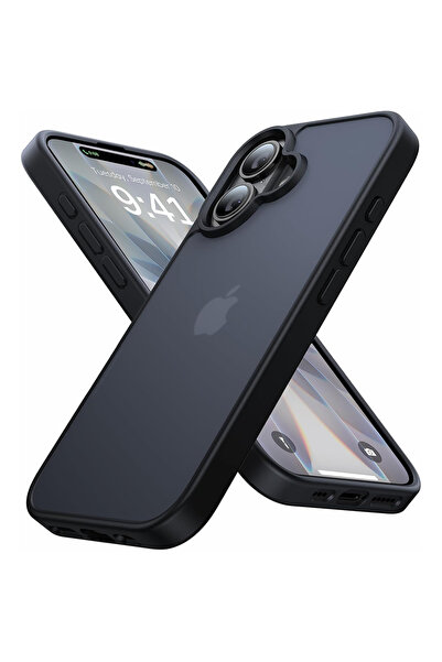 Choice9 iPhone 16 black Slim Translucent Frosted Matte Case For iPhone 17 E A...