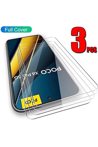 choice2 Tempered Glass 3Pcs Xiaomi POCO X3 NFC 3Pcs 9D Tempered Glass For Poc...