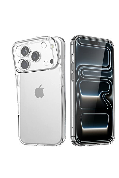 Choice39 iPhone17 Pro precision hole ﻿Transparent Silicone Phone Cases For iP...