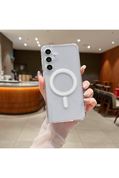 Choice6 Samsung A17 Clear Magnetic Wireless Charging Case for A17 A37 A57 A16...