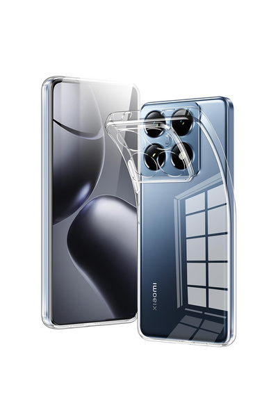 Choice32 Xiaomi 17 Clear Ultra Thin Clear TPU Case for Mi 17 15 15T 14 14T 13...