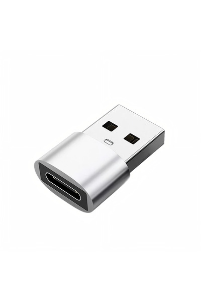 Choice1 Silver 2.0 1pieces OTG USB 3.0 to Type C Adapter USB 2.0 Male to Type...