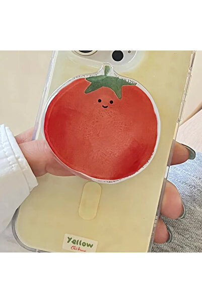 choice2 Tomato Korean Cute Cartoon 3D Eggplant Fruit Pear Tomato Bracket For ...