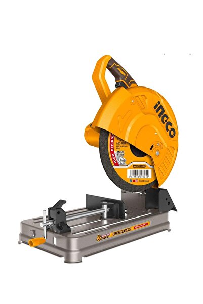 Ingco COS243558 2400W Cut-Off Saw, 355mm Blade, Heavy-Duty Metal & Concrete C...