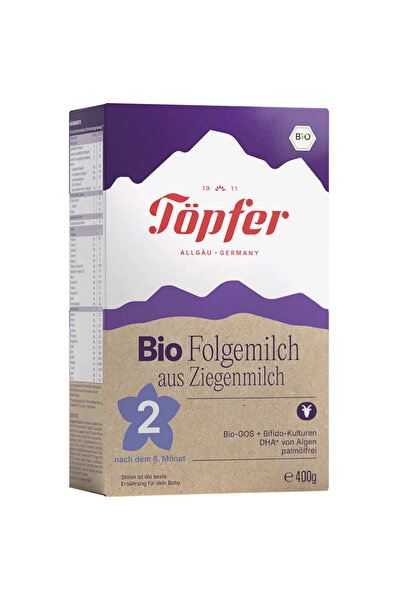 Töpfer Lapte praf de capra Topfer 2 Bio de la 6 luni 400 g