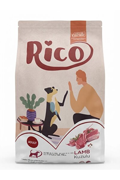 Rico Kuzulu Yetişkin Köpek Maması ( Kuzulu) - 3 Kg