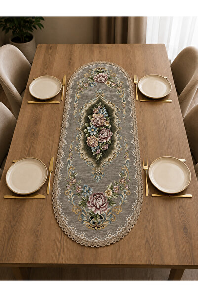 MYHOMEGOBLEN Şönilli Goblen runner 40x90oval