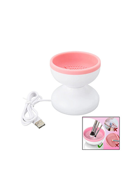 Mercansa Makeup Brush Cleaner Makeup Brush Cleaning Machine USB Operated - Si...