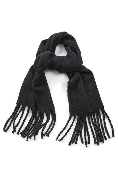 VERDE Γυναικείο Κασκόλ 06-1021-BLACK