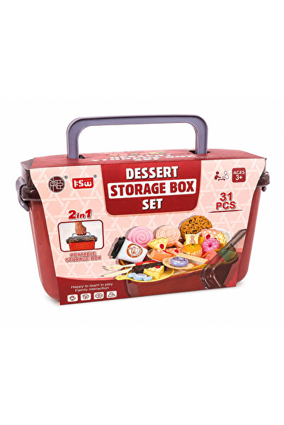 Generic Brand Set Jucărie Desert Storage Box 31 Piese, Cutie de Depozitare 2 ...