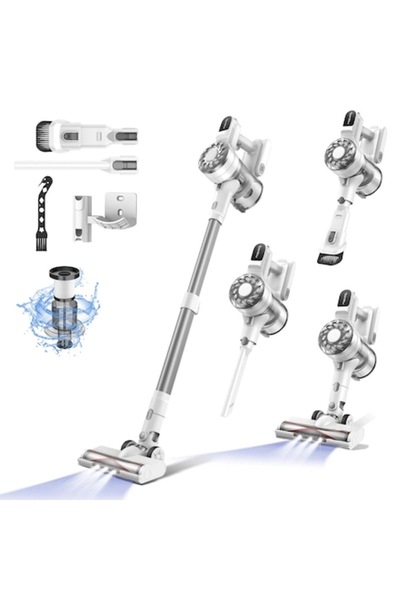 Seve Shop SeveShop ®   Aspirator vertical fără fir V08, 180W, 13000Pa, Filtra...