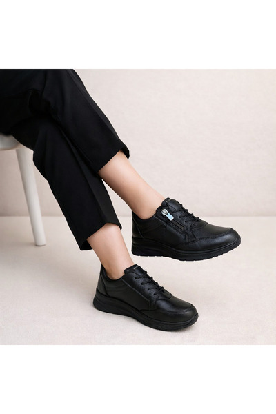 Kristal Dr.274 Full Orthopedic Genuine Leather Women's Shoes