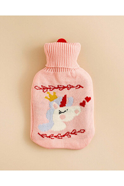 REDTAG Pink 0.7L Hot Water Bag With Kintted Cover