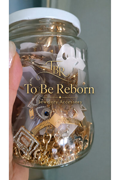 To Be Reborn JEVELRY ACCESSORY SELDA AÇIKEL Hediyeli Takı Kavanozu 10 adet Çe...