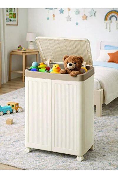Begin Power Foldable 100-Liter Laundry and Toy Basket with Wheels – Practical...