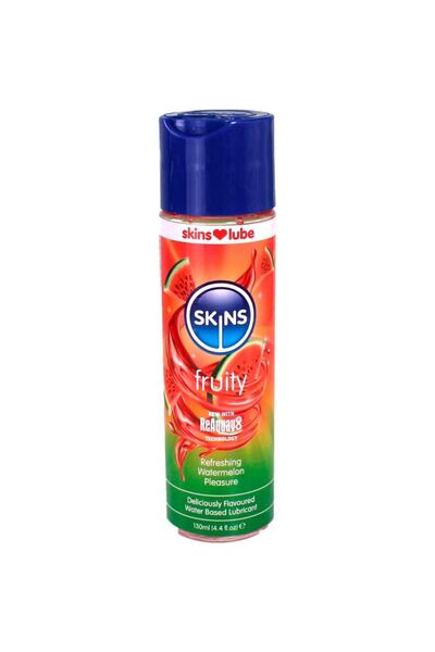 Skins Φρουτώδες υδατοδιαλυτό λιπαντικό καρπούζι 130 ml