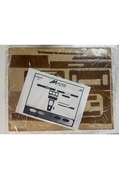 Marscockpitdesign Mercedes 123 Console-Dashboard Trim 1976-1986 10 Pieces