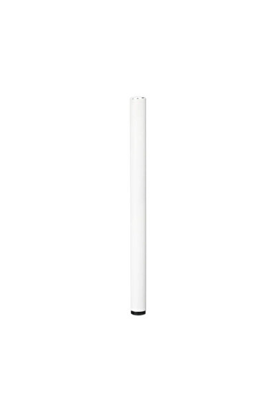 OEM Picior masă rotund Tarrox Ø60x710 mm, înălțime reglabilă, alb