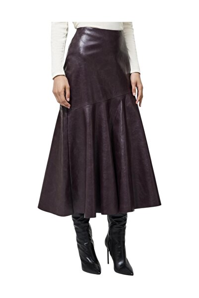 French Connection Women Kayleigh Fluted Midi Skirt