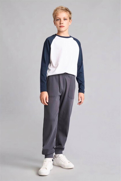 DeFacto Jogger Fit Anthracite Boys' Sweatpants H9233A8/Ar150