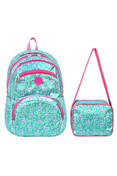 miço kids Girl's Patterned Backpack – Multi-Compartment School and Daily Use ...