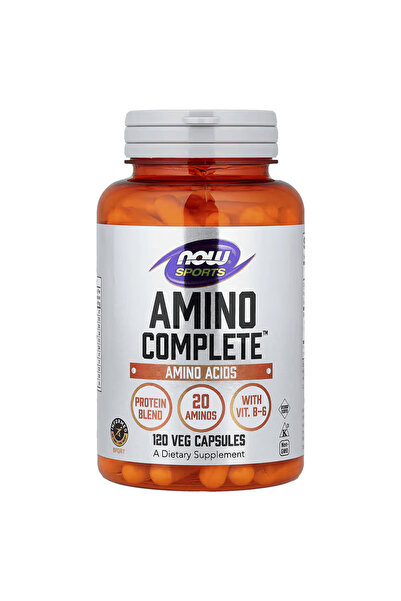 Now Foods Sports Amino Complete Glutamine & Arginine & Ornithine 120 Veg Caps