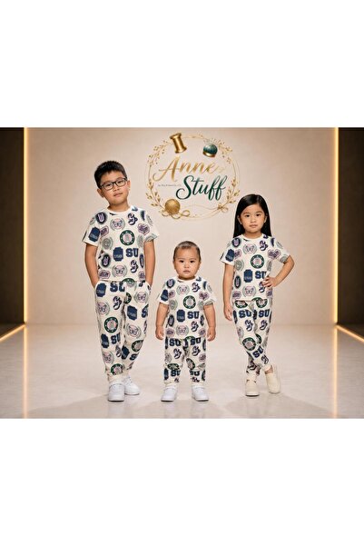 ANNESTUFF KIDS PREMIUM COTTON PAJAMA SET - 8 YRS OLD TO 9 YRS OLD