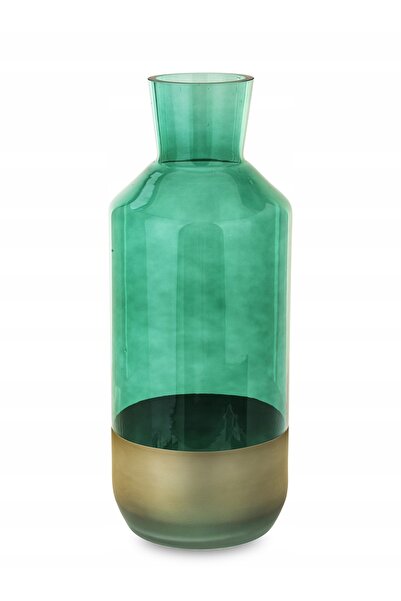 NO BRAND WAZON PENTRU FLORI DECORATIV DIN STICLĂ ELEGANT PENTRU CAMERĂ VERDE ...