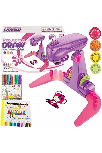 NO BRAND PROIECTOR EDUCATIV CU TABLĂ DE DESEN PENTRU ÎNVĂȚAREA DESENULUI ȘI P...