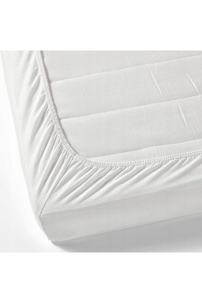 NO BRAND Cearșaf de pat pentru copii Ikea LEN alb roz 60x120