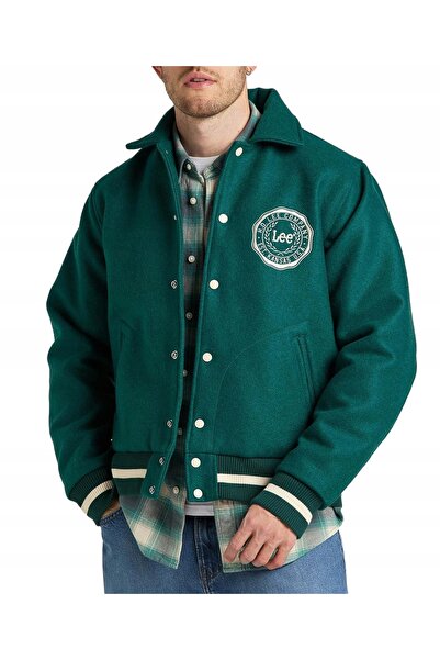 Lee Jachetă Varsity pentru bărbați, fără glugă, 4XL L87TDB96
