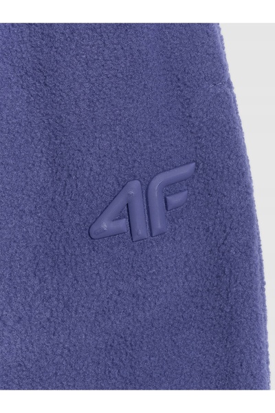 4F pantaloni tricotați din fleece pentru băieți 4FJWAW25TTROM1254