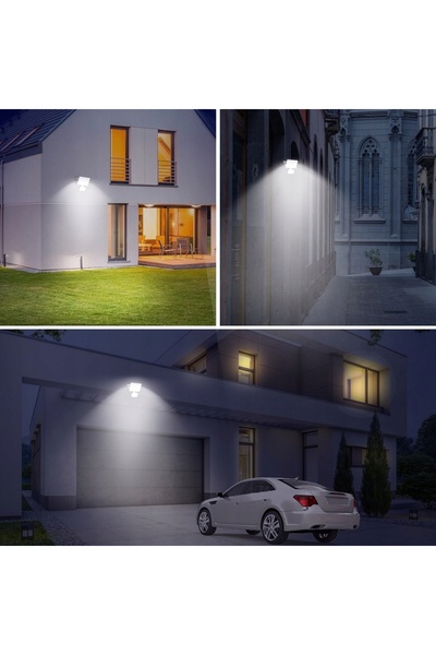 NO BRAND Proiector halogen LED de 20 W, IP65, cu senzor de mișcare