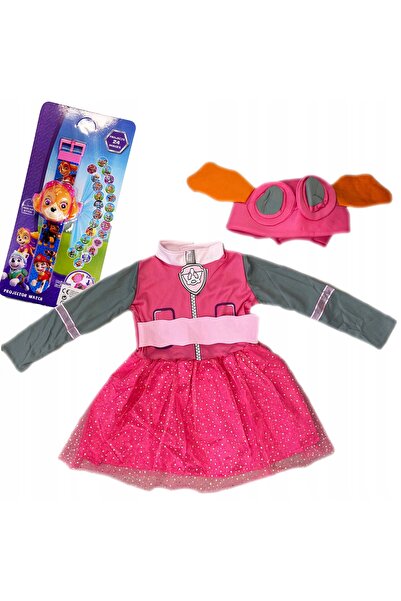 Toys PSI PATROL SKYE ROCHIE COSTUM + CEAS 3D cu PROIECTOR 116-122