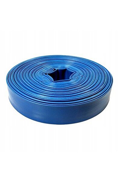 NO BRAND Furtun de incendiu plat din cauciuc 2'' 50mm pentru pompă de apă / 10m
