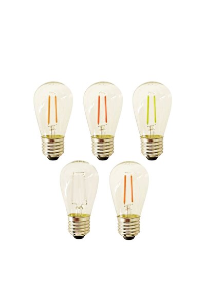 Led HIT 10x Becuri Colorate pentru Ghirlandă ST45 1,5W