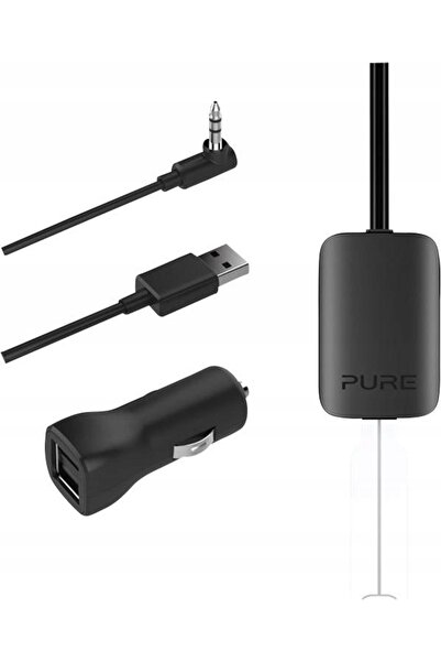 NO BRAND Transmițător auto Pure Highway 400 DAB+/DAB, radio FM cu Bluetooth V...
