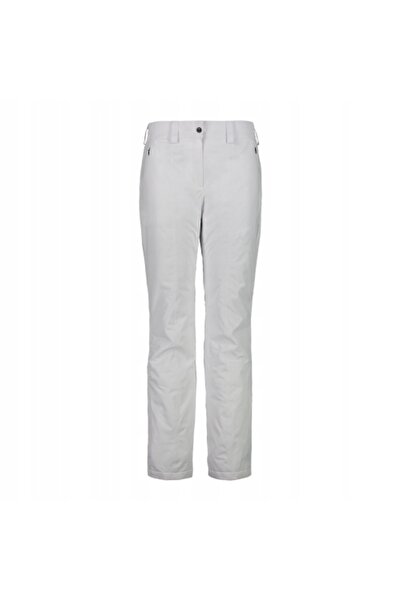CMP Pantaloni de schi pentru femei 3W20636 alb 38