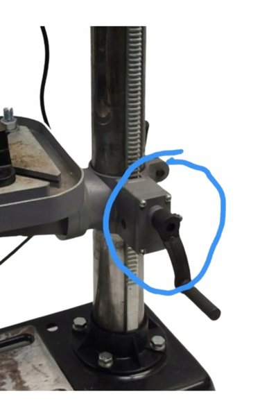 NO BRAND Ax cu angrenaj melcat pentru ridicarea mesei, pentru mașini de găuri...