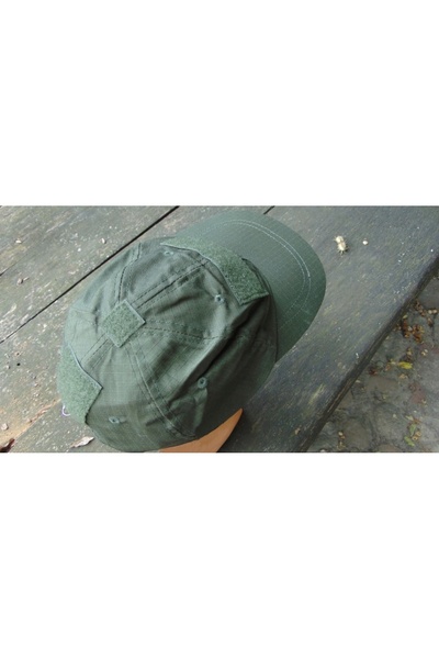 Mil-Tec Șapcă tactică de baseball, ajustabilă cu velcro, verde măsliniu.