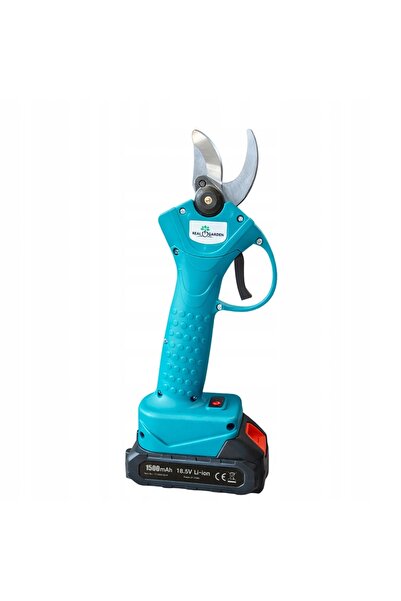 NO BRAND Foarfecă electrică de grădină cu acumulator, set 2x acumulatori