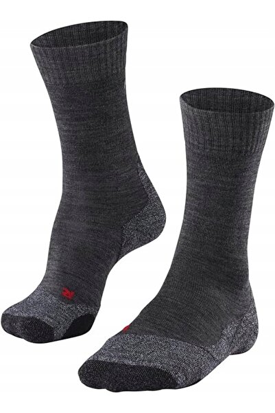 FALKE Șosete de trekking TK2 Asphalt Mel Grey 39-40