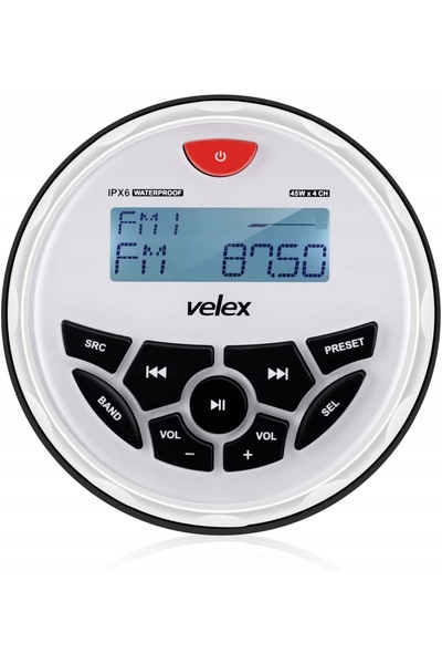NO BRAND Receptor radio stereo Bluetooth decodor VELEX pentru barcă și căruci...